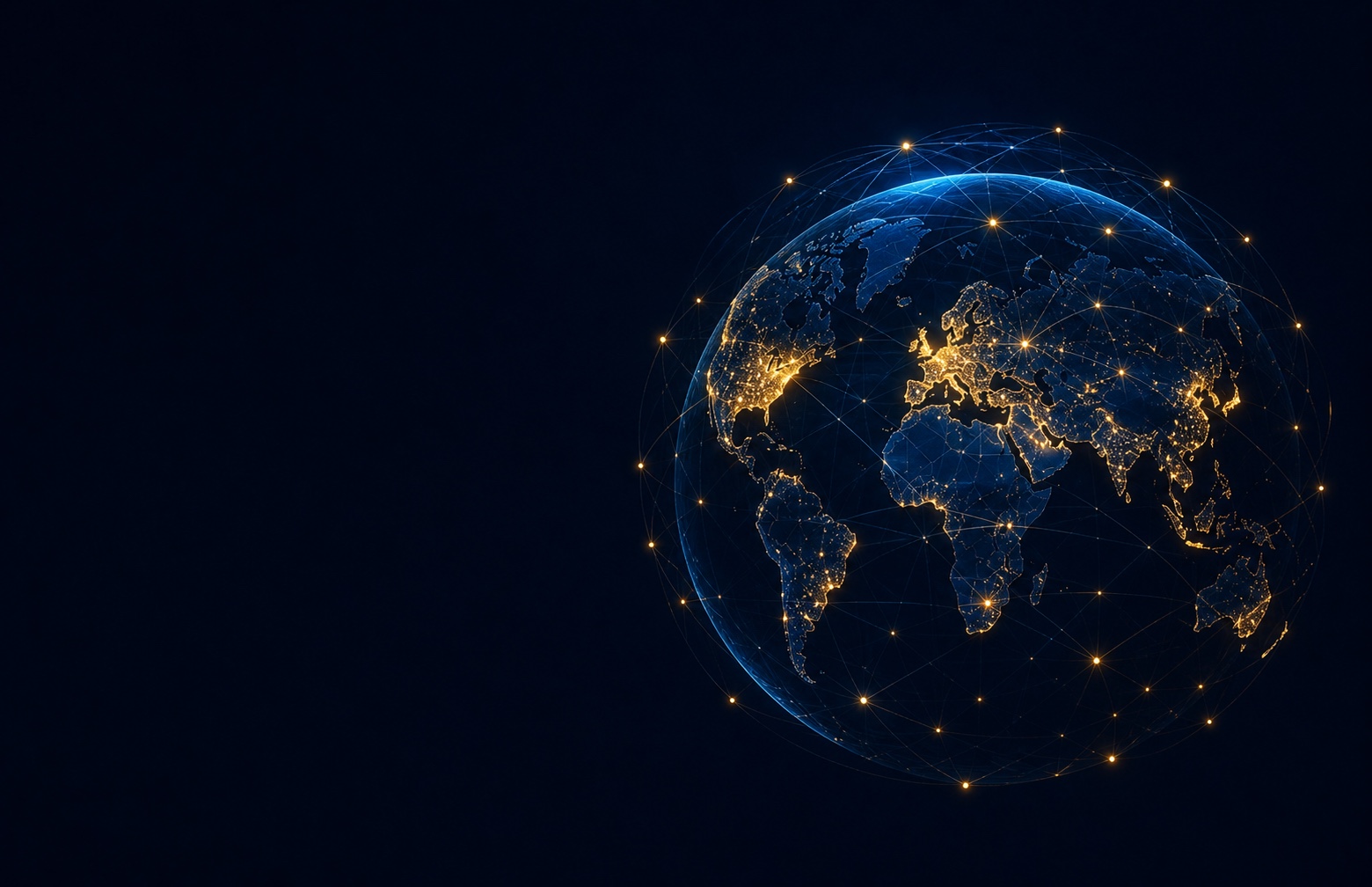 Connected global workforce network spanning North America, Latin America, Europe, Africa, and Asia
